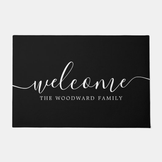 De welkome Familienaam van het Manuscript Persoonl Deurmat (Voorkant)
