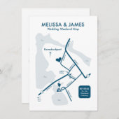 De welkome Kaart van de Band van de douane voor ME (Voorkant / Achterkant)