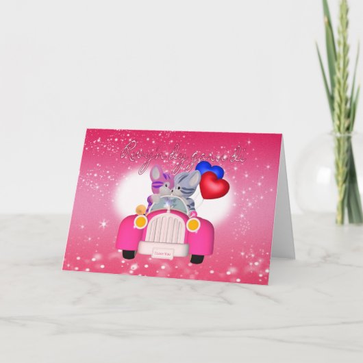 De Welse Kaart van de Valentijnsdag - de Liefde (Voorkant)