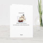 De Welse Tweetalige Groet van de Verjaardag Kaart (Achterkant)