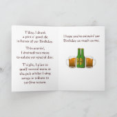 De Welse Tweetalige Groet van de Verjaardag Kaart (Binnen)