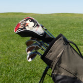 De Welsh Corgi Dog, Rood en Zwart 001 - Ulises Da Golfheadcover (Insitu)