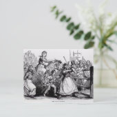De Welsh Rioters Briefkaart (Staand voorkant)