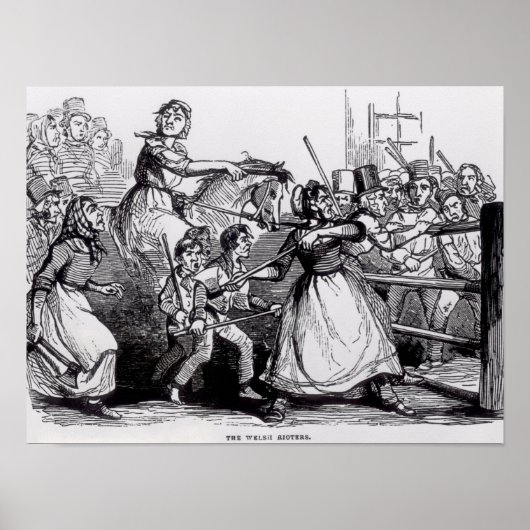 De Welsh Rioters Poster (Voorkant)
