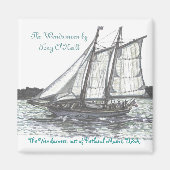 DE WENDAMEEN #6 DOOR TONY O'NEILL MAGNEET (Voorkant)