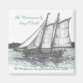 DE WENDAMEEN #6 DOOR TONY O'NEILL MAGNEET