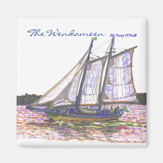DE WENDAMEEN VAN TONY O'NEILL MAGNEET (Voorkant)