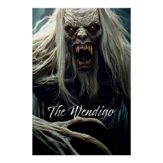 De Wendigo Perfect Poster (Voorkant)