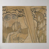 De wens en de tevredenheid, 1893 poster (Voorkant)