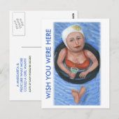 DE WENS U WAS HIER BRIEFKAART (Voorkant / Achterkant)