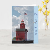 De wens u was hier kaart (Gele Bloem)