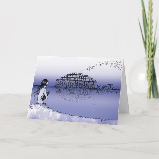 De wens u was hier kaart (Voorkant)