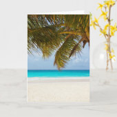 De wens u was hier! kaart (Gele Bloem)