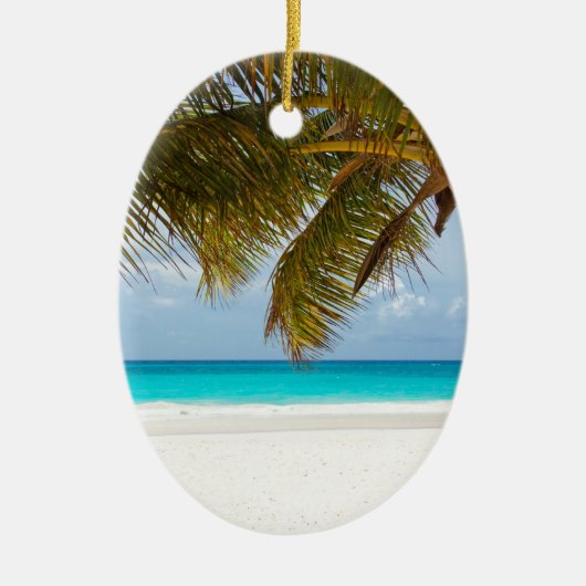 De wens u was hier! keramisch ornament (Voorkant)