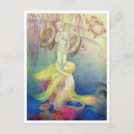 De wens van de kleine zeemeermin van Dorothy Lathr Briefkaart