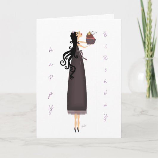 De Wens van de verjaardag Kaart (Voorkant)