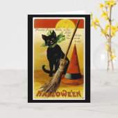 De Wens van Halloween Kaart (Gele Bloem)