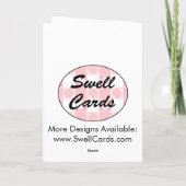 De Wens van Valentijn Feestdagen Kaart (Achterkant)