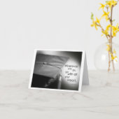 De wensen van afstuderen kaart (Gele Bloem)