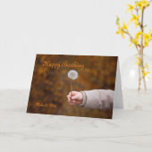 De Wensen van de Paardebloem van de verjaardag Kaart (Gele Bloem)