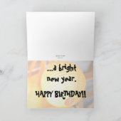 De Wensen van de verjaardag Feestdagen Kaart (Binnen)