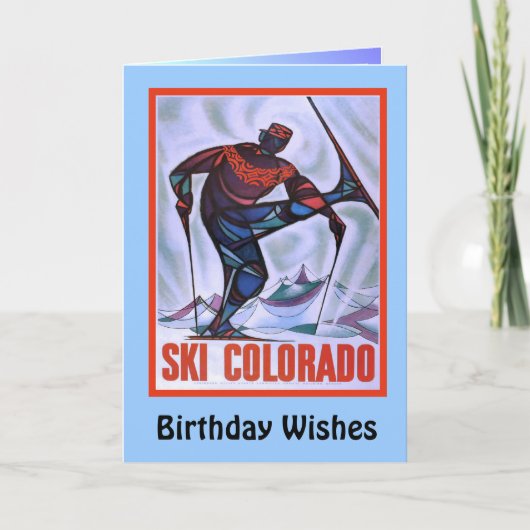 De Wensen van de verjaardag, GSki Colorado Kaart (Voorkant)