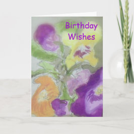 De Wensen van de verjaardag Kaart