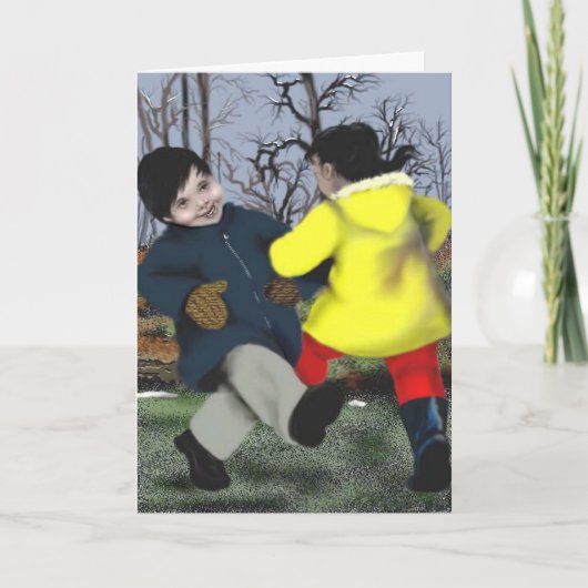 De Wensen van de verjaardag Kaart (Voorkant)