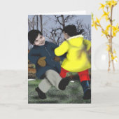 De Wensen van de verjaardag Kaart (Gele Bloem)