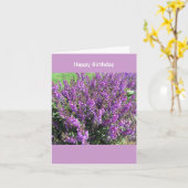 De Wensen van de Verjaardag van de Bloemen van Kaart (Gele Bloem)