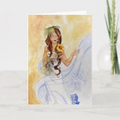 De Wensen van de winter, de Kaart van de Vakantie (Voorkant)