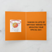 DE WENSEN VAN HET BASKETBAL KAART (Binnen)