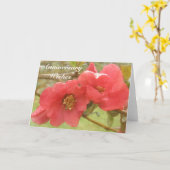 De Wensen van het Jubileum Kaart (Gele Bloem)