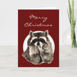 De Wensen van Kerstmis van omhelzingen & van Feestdagen Kaart