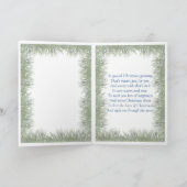 De wensen van Kerstmis voor een speciale Feestdagen Kaart (Binnen)