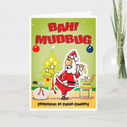 De Wenskaarten van Cajun Kaart (Voorkant)