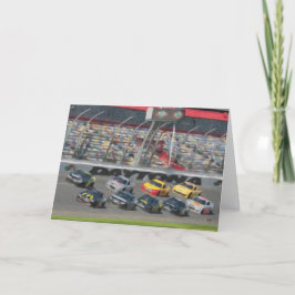 De Wenskaarten van de Auto's van de voorraad Kaart