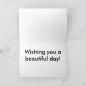 De Wenskaarten van de bulldozer Kaart (Binnen)