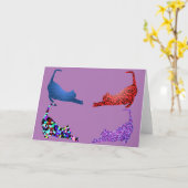 De Wenskaarten van de Douane van CrystalKatz van Kaart (Gele Bloem)