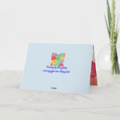 De Wenskaarten van de Douane van de Paaseieren van Feestdagen Kaart (Achterkant)