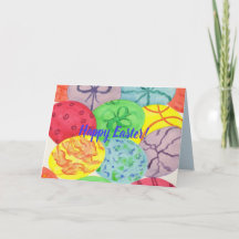 De Wenskaarten van de Douane van de Paaseieren van