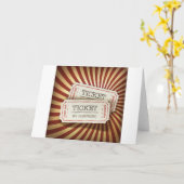 De Wenskaarten van de Kaartjes van de bioskoop Kaart (Gele Bloem)