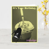 De Wenskaarten van de kakkerlak Kaart (Gele Bloem)