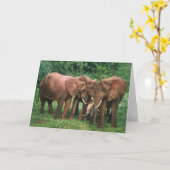 De Wenskaarten van de Kunst van het Wild van Kaart (Gele Bloem)