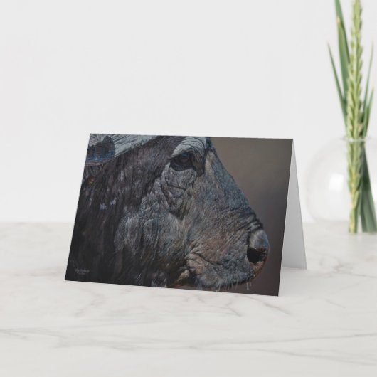 De Wenskaarten van de Kunst van het Wild van Kaart (Voorkant)