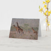 De Wenskaarten van de Kunst van het Wild van Kaart (Gele Bloem)