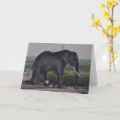 De Wenskaarten van de Kunst van het Wild van Kaart (Gele Bloem)