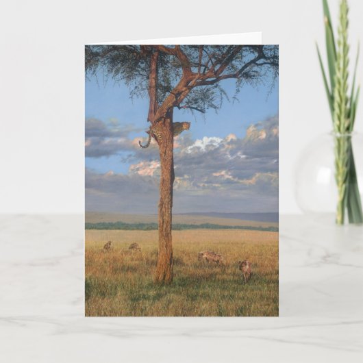 De Wenskaarten van de Kunst van het Wild van Kaart (Voorkant)