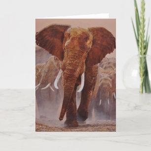 De Wenskaarten van de Kunst van het Wild van Kaart