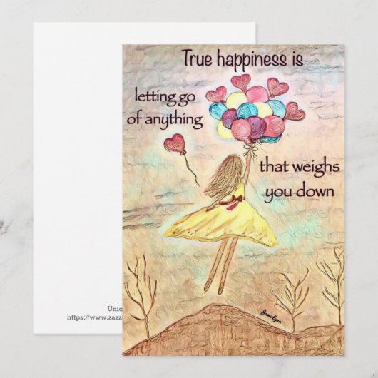 De wenskaarten van de notaris van de aanmoediging kaart (Voorkant / Achterkant)